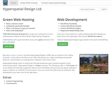Tablet Screenshot of hyperspatial.com